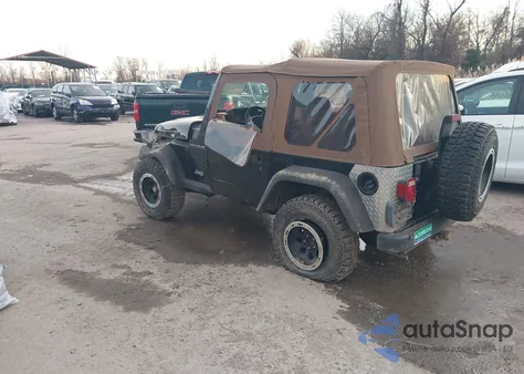 1998 Jeep Wrangler Se from USA, damaged, VIN 1J4FY29P2WP709554